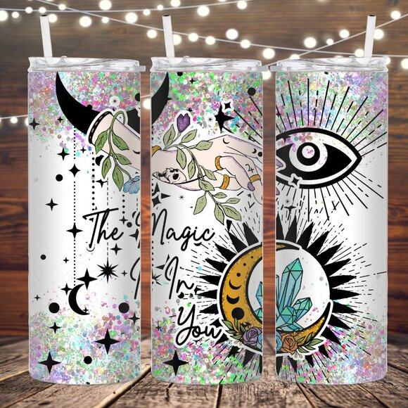 Eclectic Wallflower Other - The Magic is in you metal insulated tumbler